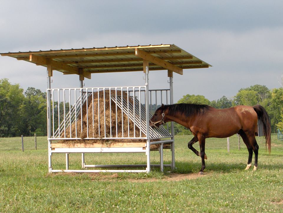 Hay Feeders And Run In Shelter Kits Klene Pipe Structures