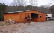 Pole Barn Frame #256 - 24 x 36