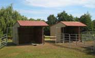 Wrangler Run In Horse Shelter - 9 x 9 Open Shelter Frame