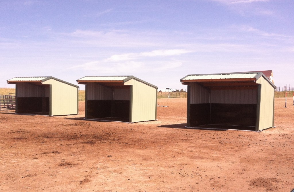 Klene Pipe Structure's Wrangler Run-In Shelters