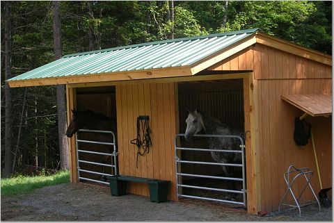 Maverick Style - Stall Building Frame #772 - Klene Pipe 