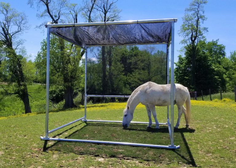 Portable Horse and Livestock Shades Klene Pipe